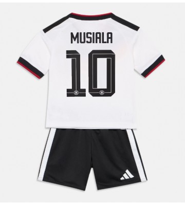 Tyskland Jamal Musiala #10 Replika Hemmatröja Barn VM 2026 Kortärmad (+ Korta byxor)
